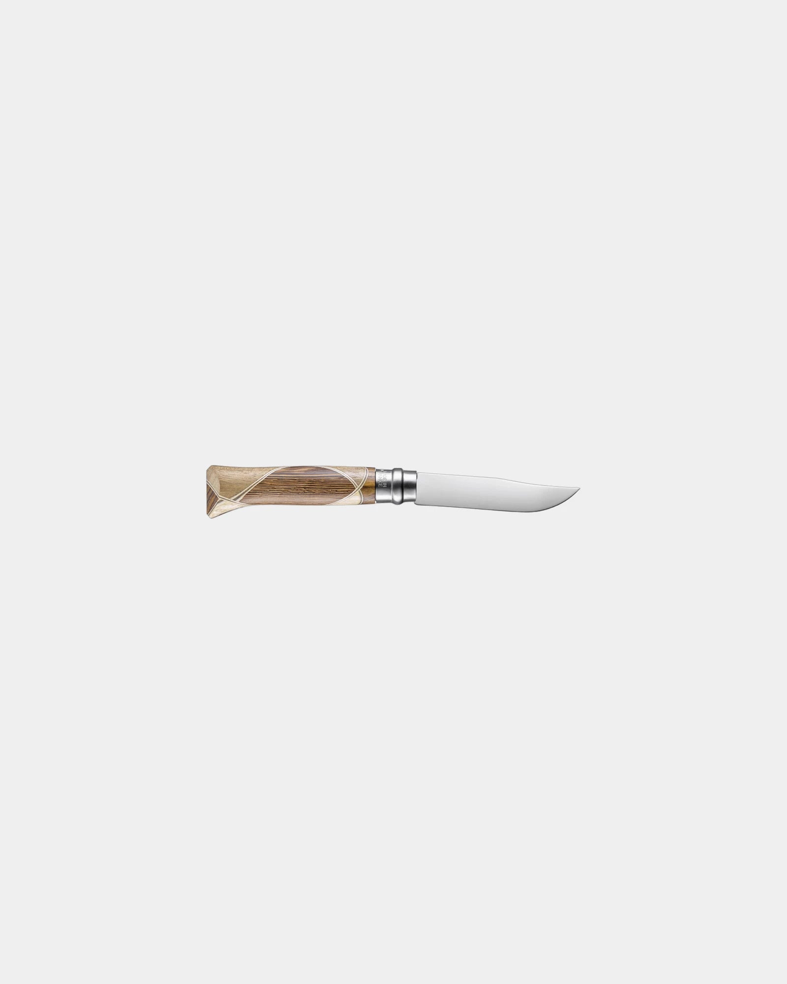 Custom stainless steel knife Opinel N°08 Chaperon - 1