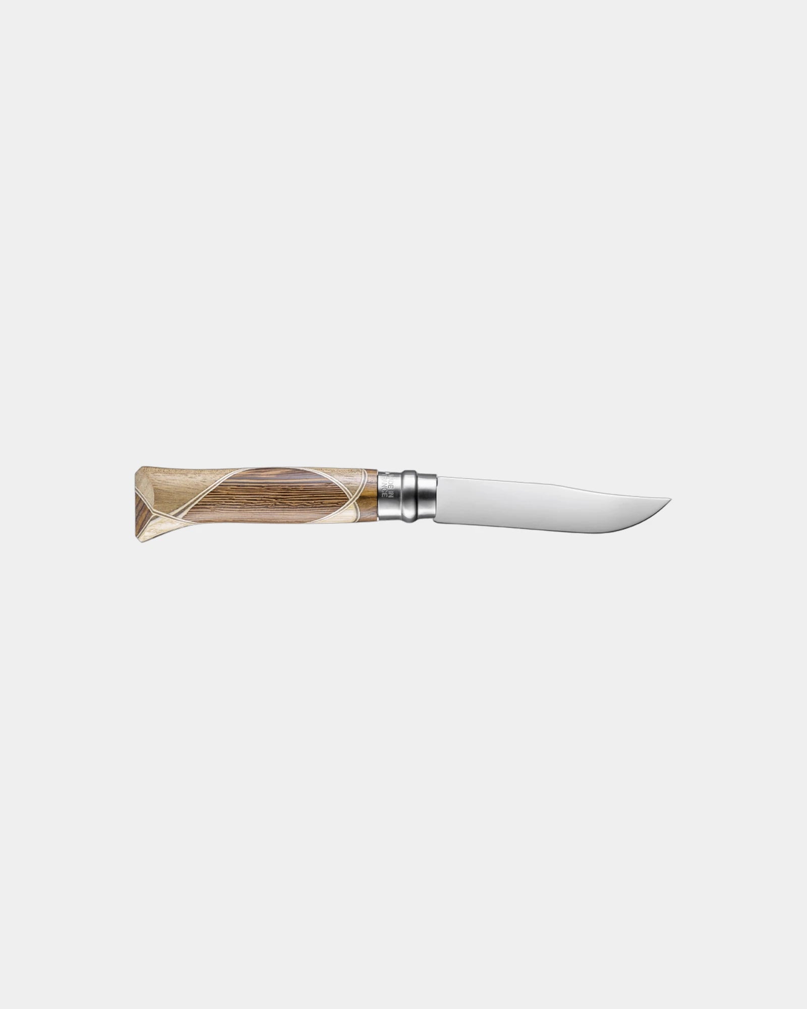 Couteau acier inoxydable Opinel N°08 Chaperon à personnaliser - 1