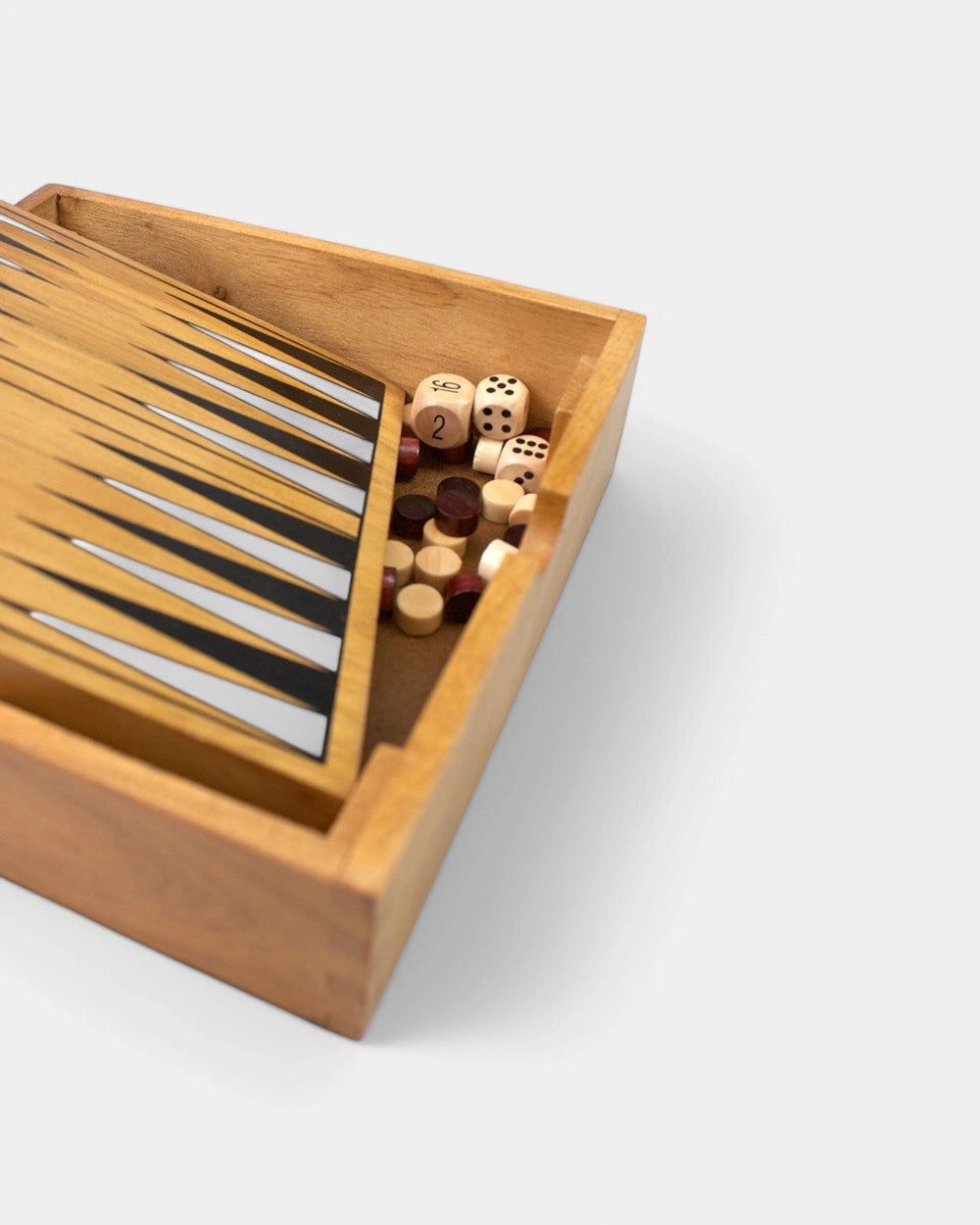 Customizable Wooden Backgammon - 6