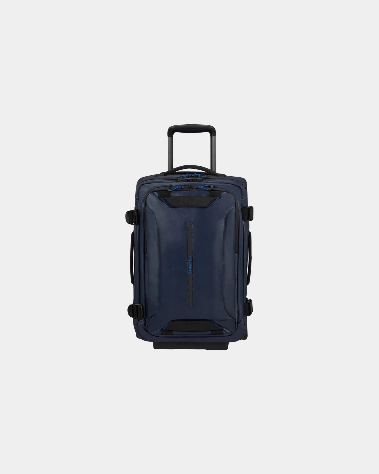 Custom recycled travel bag Samsonite Ecodiver 55cm - Dark Blue