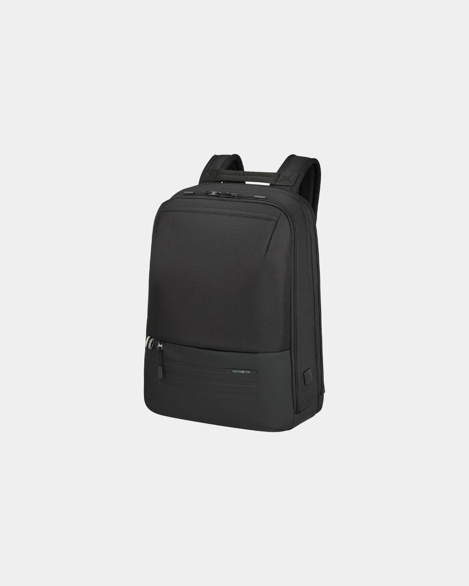 Custom recycled backpack 17.3" Samsonite StackD Biz - Black