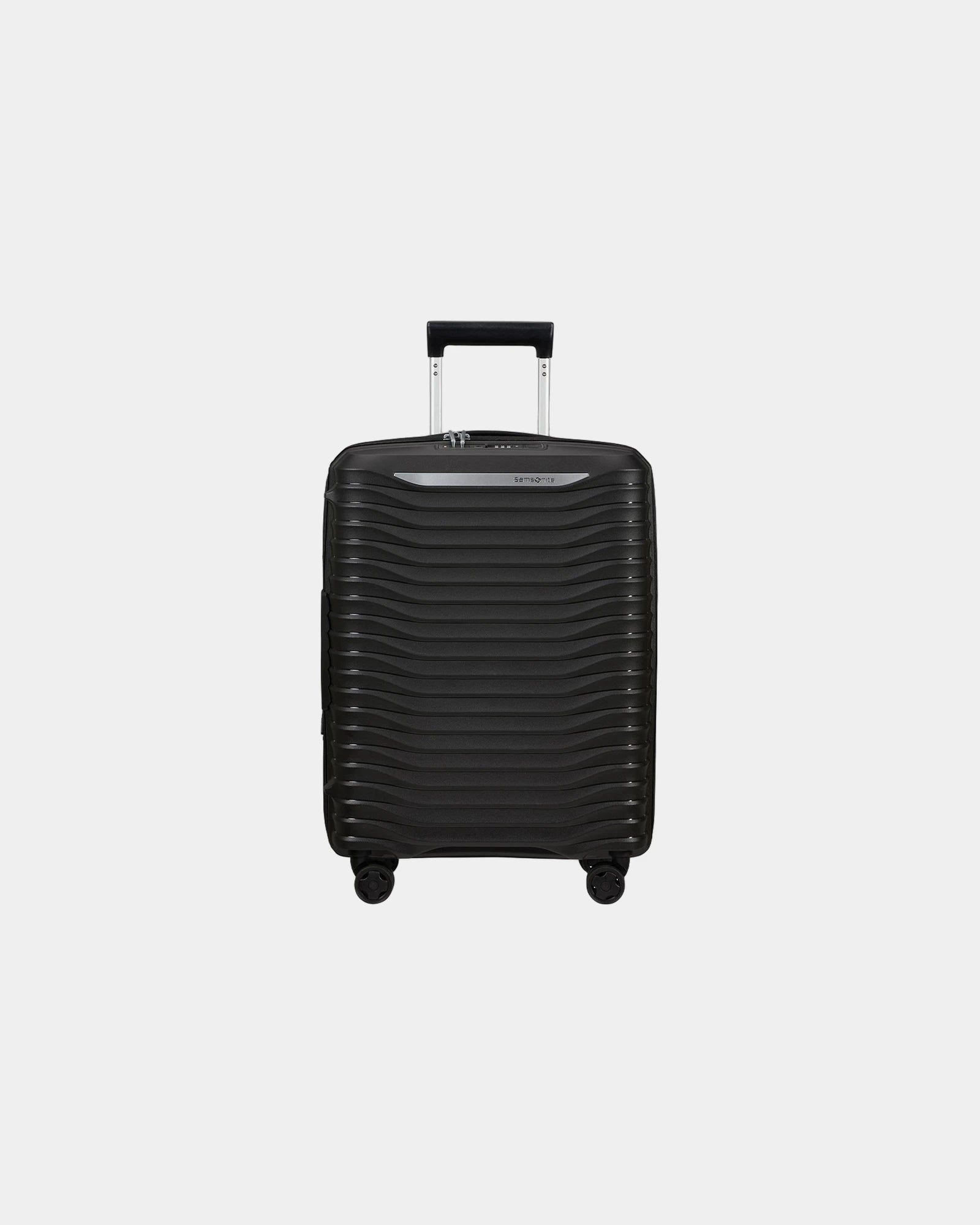 Custom expandable hard suitcase Samsonite Upscape 68 cm - Black