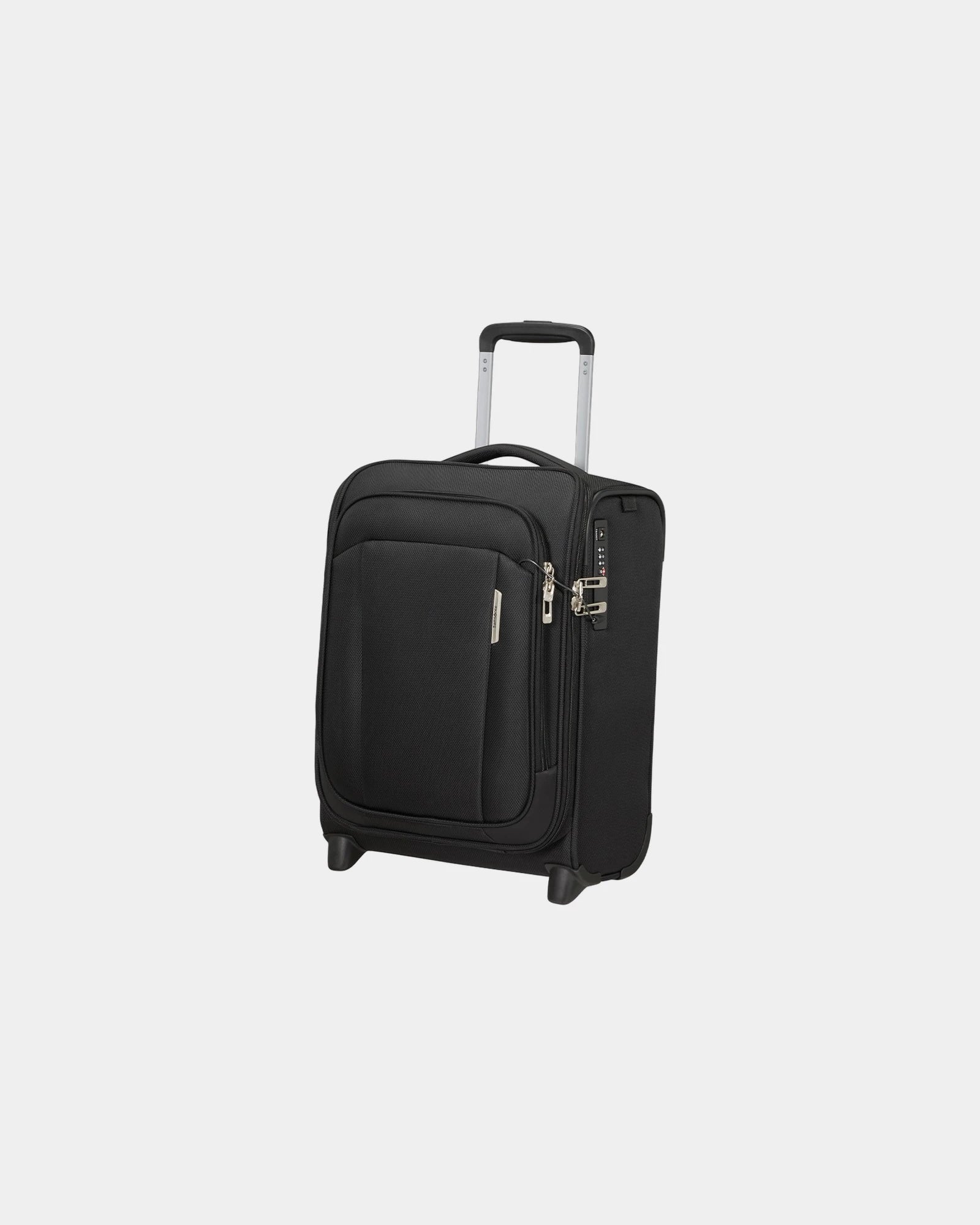 Custom recycled Samsonite 45cm underseat suitcase - Black