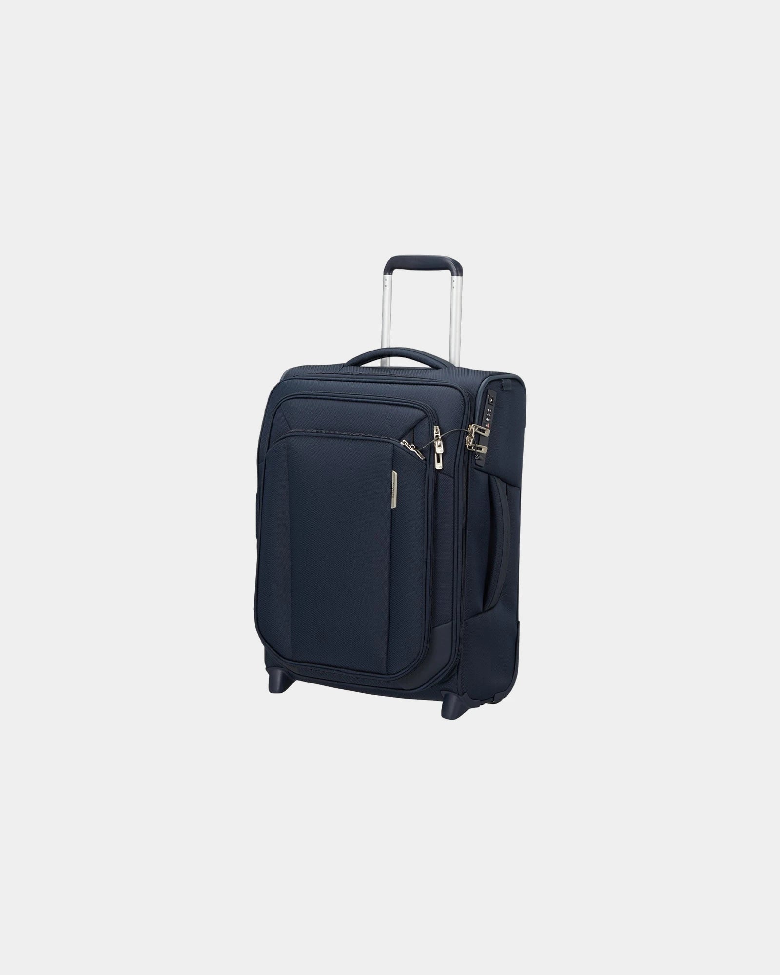 Custom recycled Samsonite 55cm suitcase - Dark Blue