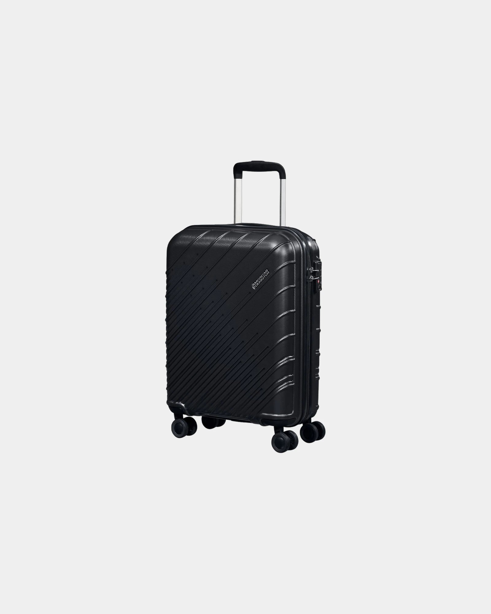 Custom recycled polyester suitcase American Tourister - Black