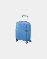 Custom durable RPET 77cm suitcase American Tourister - Blue
