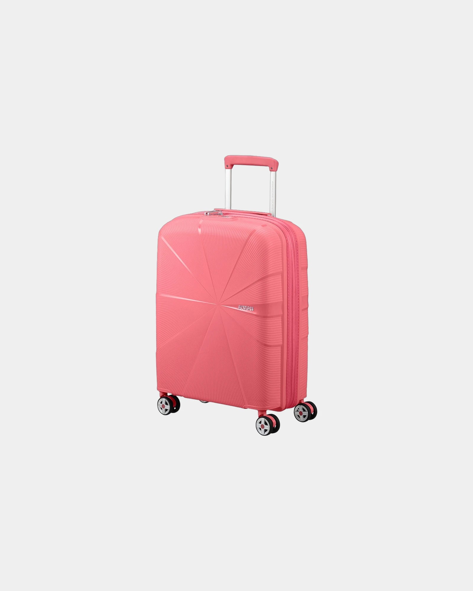 Custom durable RPET 77cm suitcase American Tourister - Pink