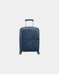 Custom durable RPET 77cm suitcase American Tourister - Navy