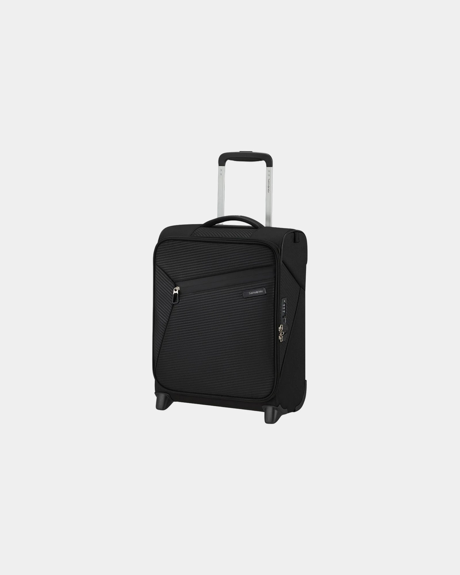 Custom soft-sided luggage 45cm Samsonite Litebeam - Black