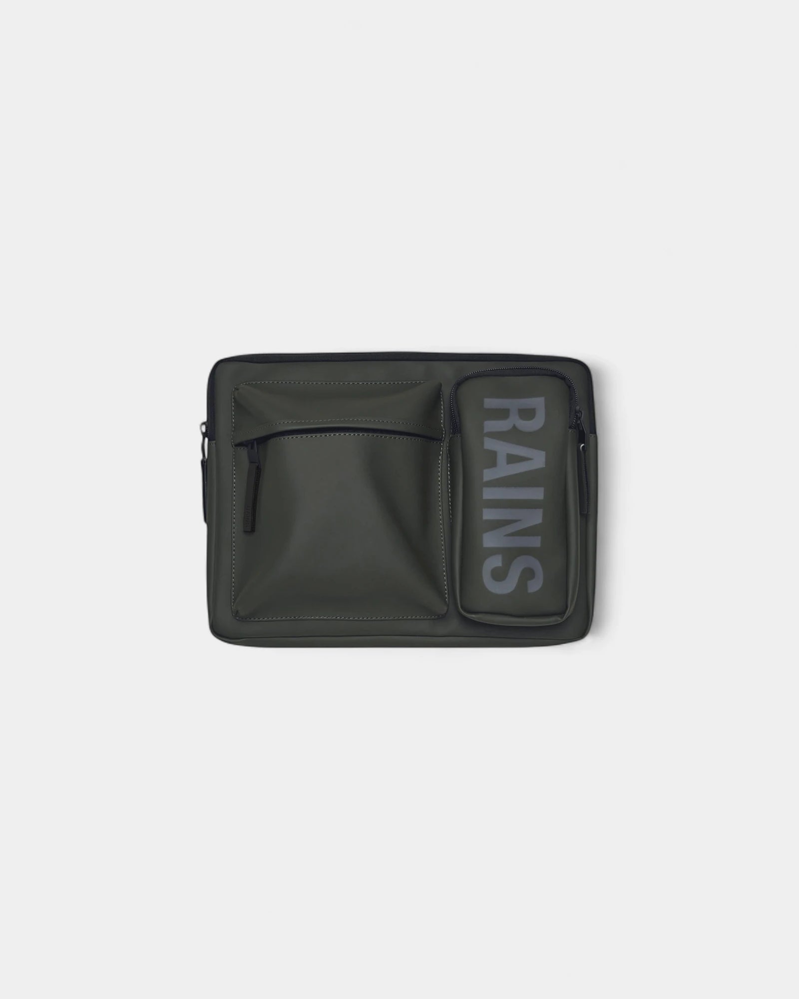 Custom waterproof laptop case Rains Texel 16" - Green