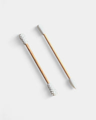 Customizable Reusable Cotton Swab and Beauty Applicator Duo - 4