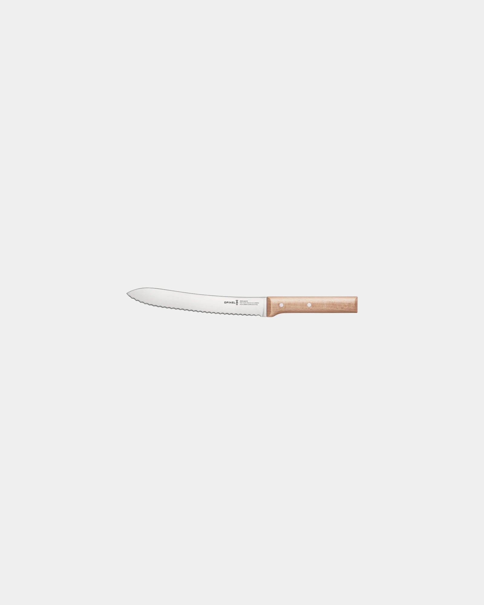 Custom eco-friendly stainless steel Opinel bread knife - Beige