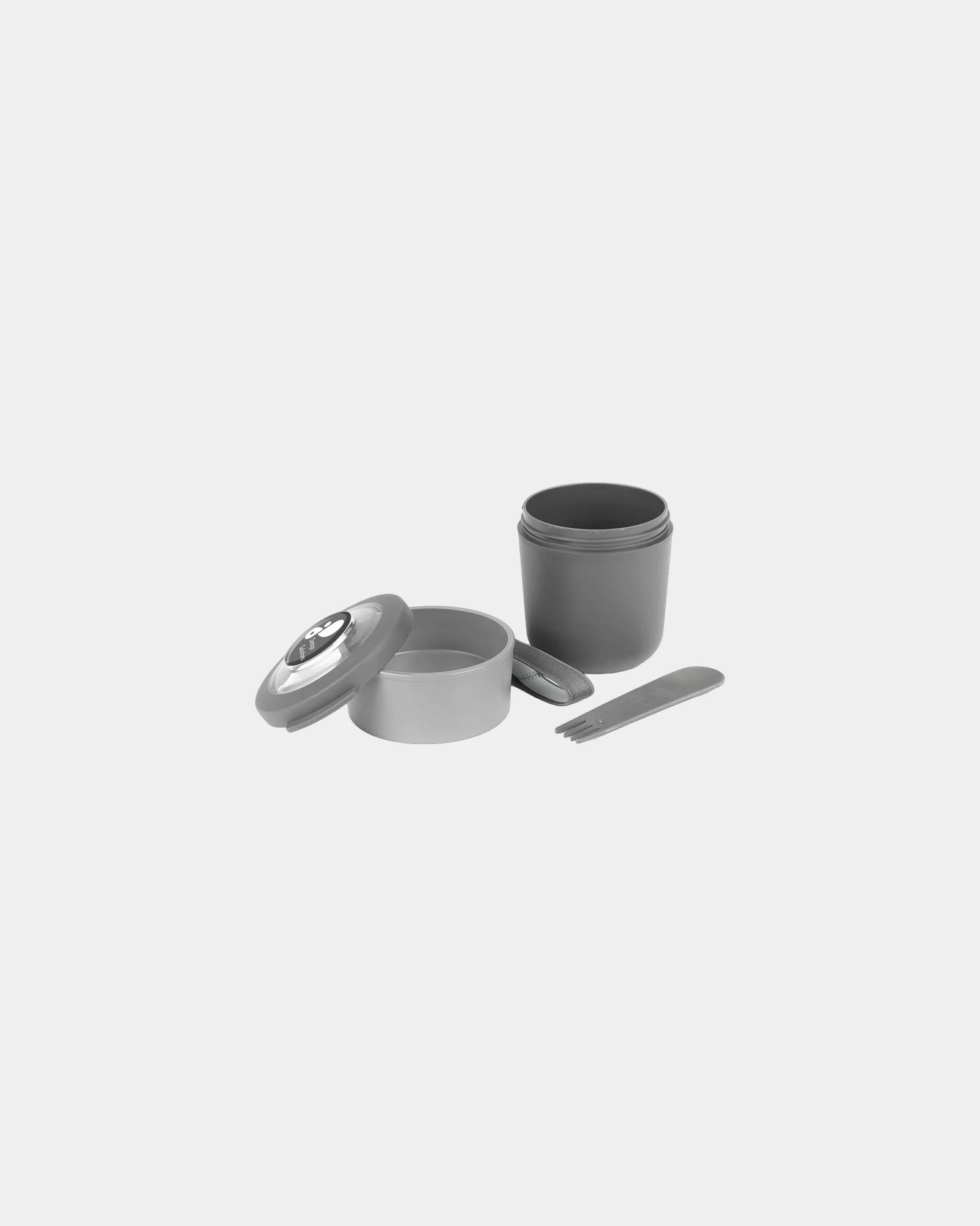 Custom 450ml lunch bowl with hidden topping tray - 4