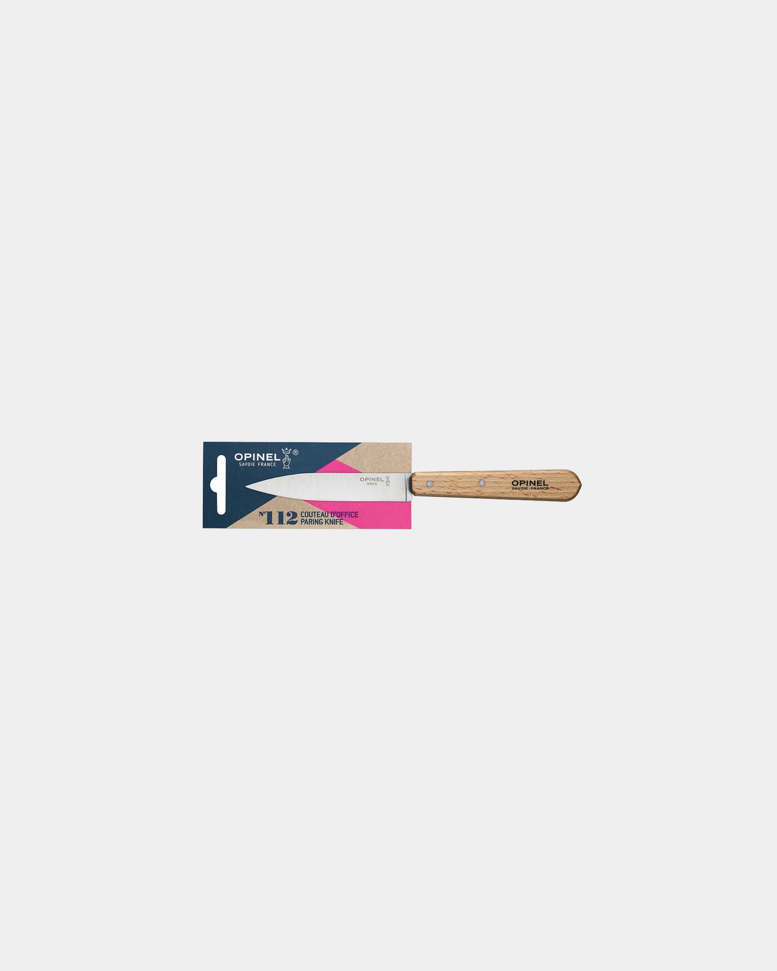 Custom eco-friendly stainless steel knife Opinel Office N°112 - 1