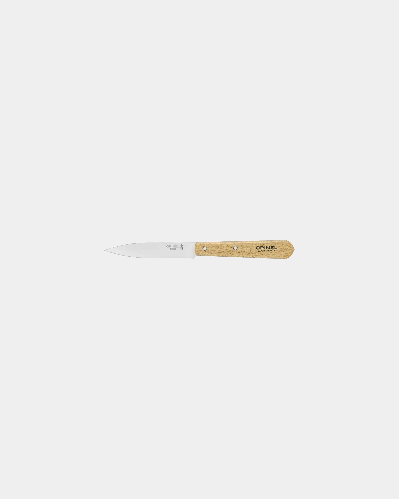 Custom eco-friendly stainless steel knife Opinel Office N°112 - Beige