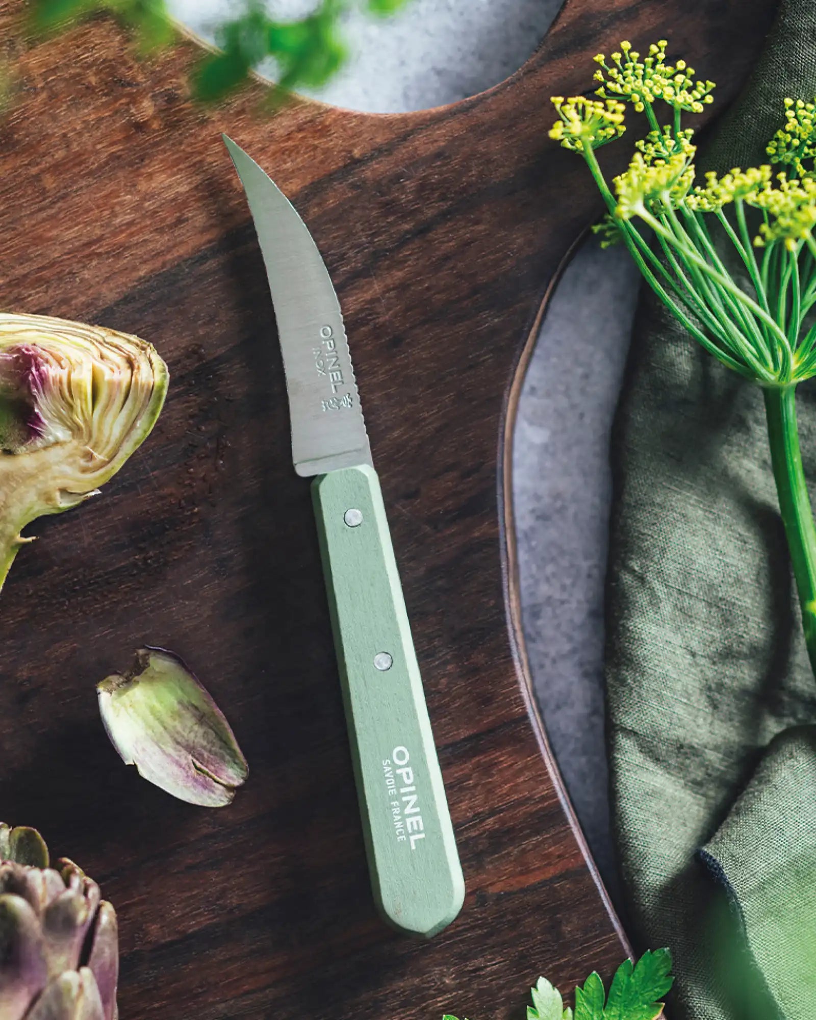 Custom eco-friendly stainless steel knife Opinel N°114 - 8