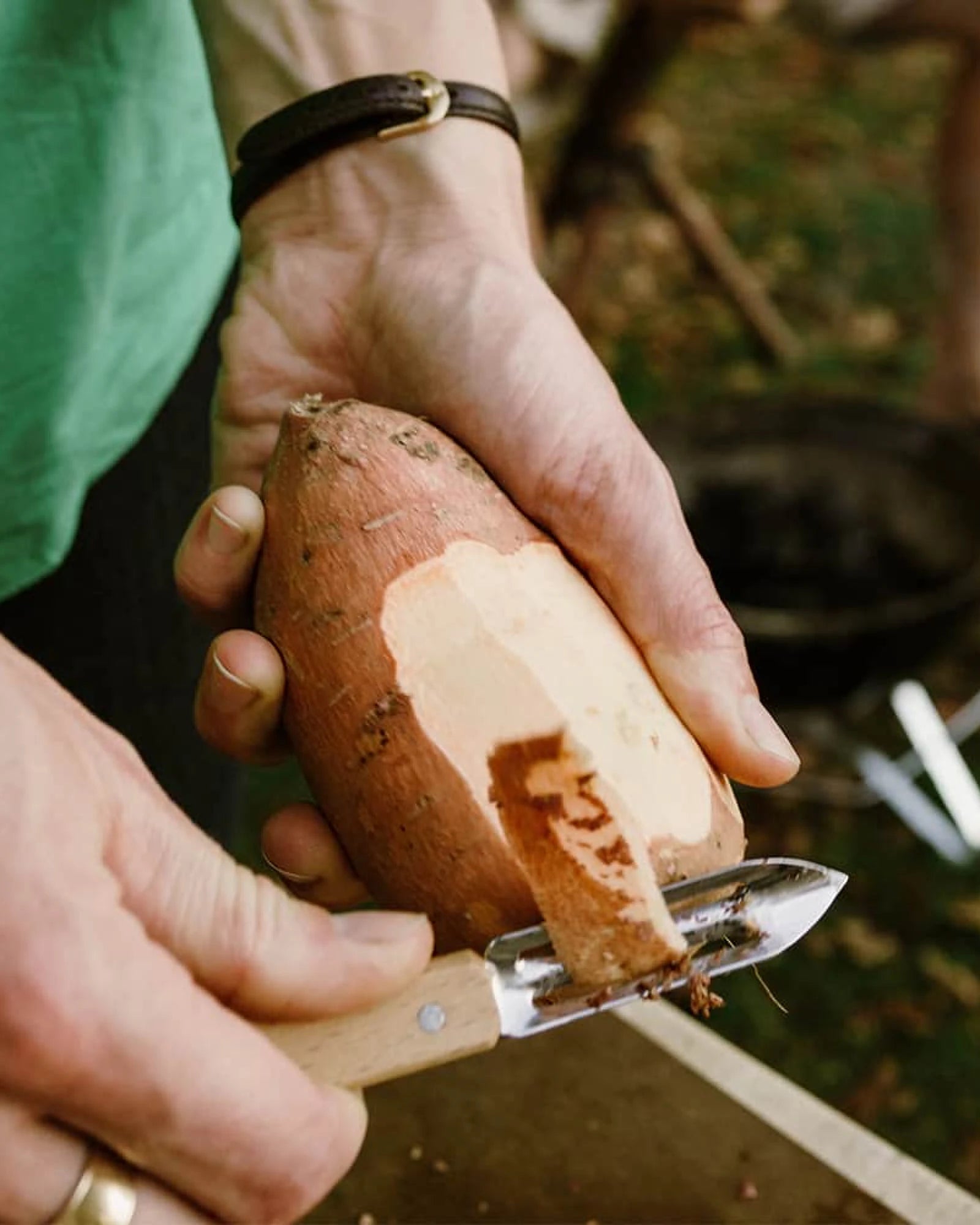 Custom eco-friendly stainless steel peeler Opinel N°115 - 2