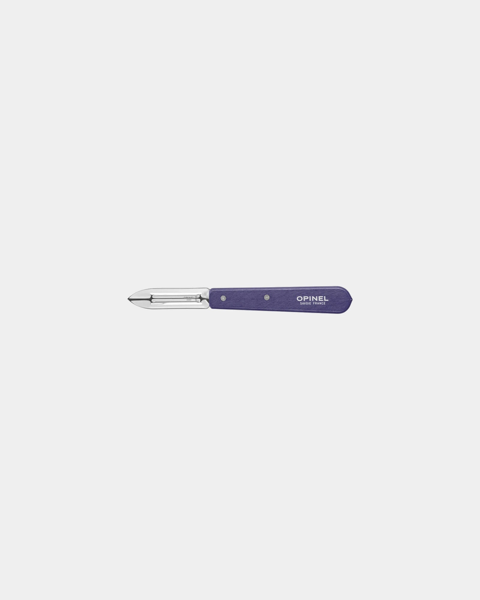 Custom eco-friendly stainless steel peeler Opinel N°115 - Purple