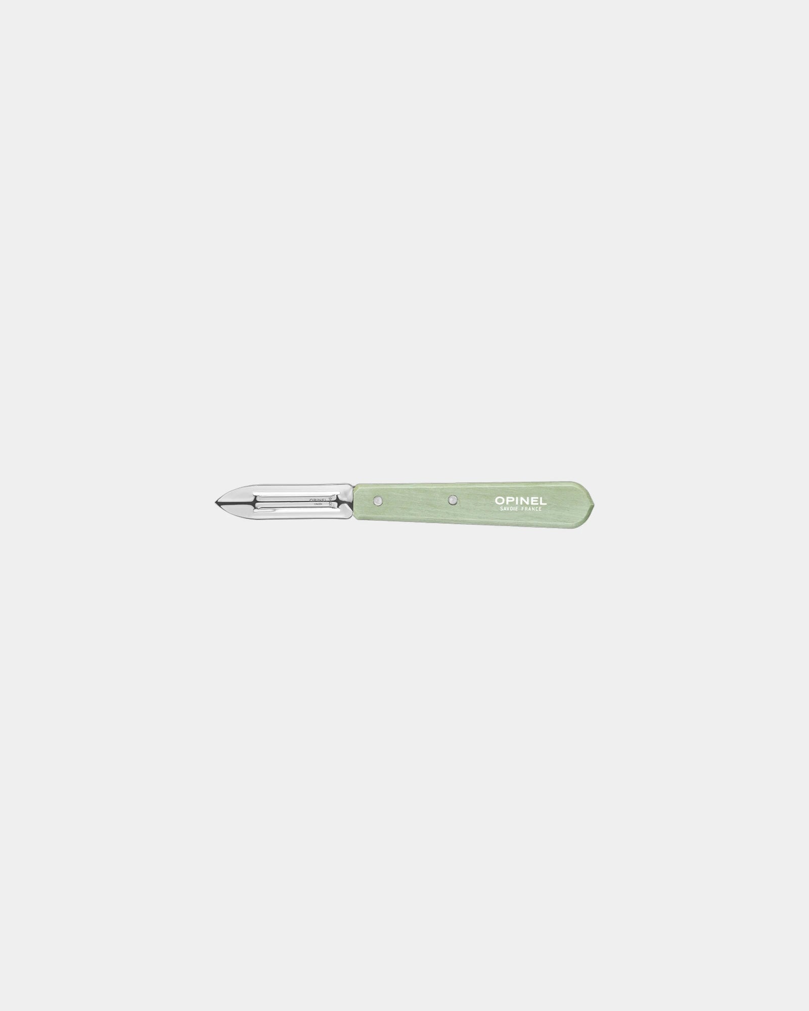 Custom eco-friendly stainless steel peeler Opinel N°115 - Green