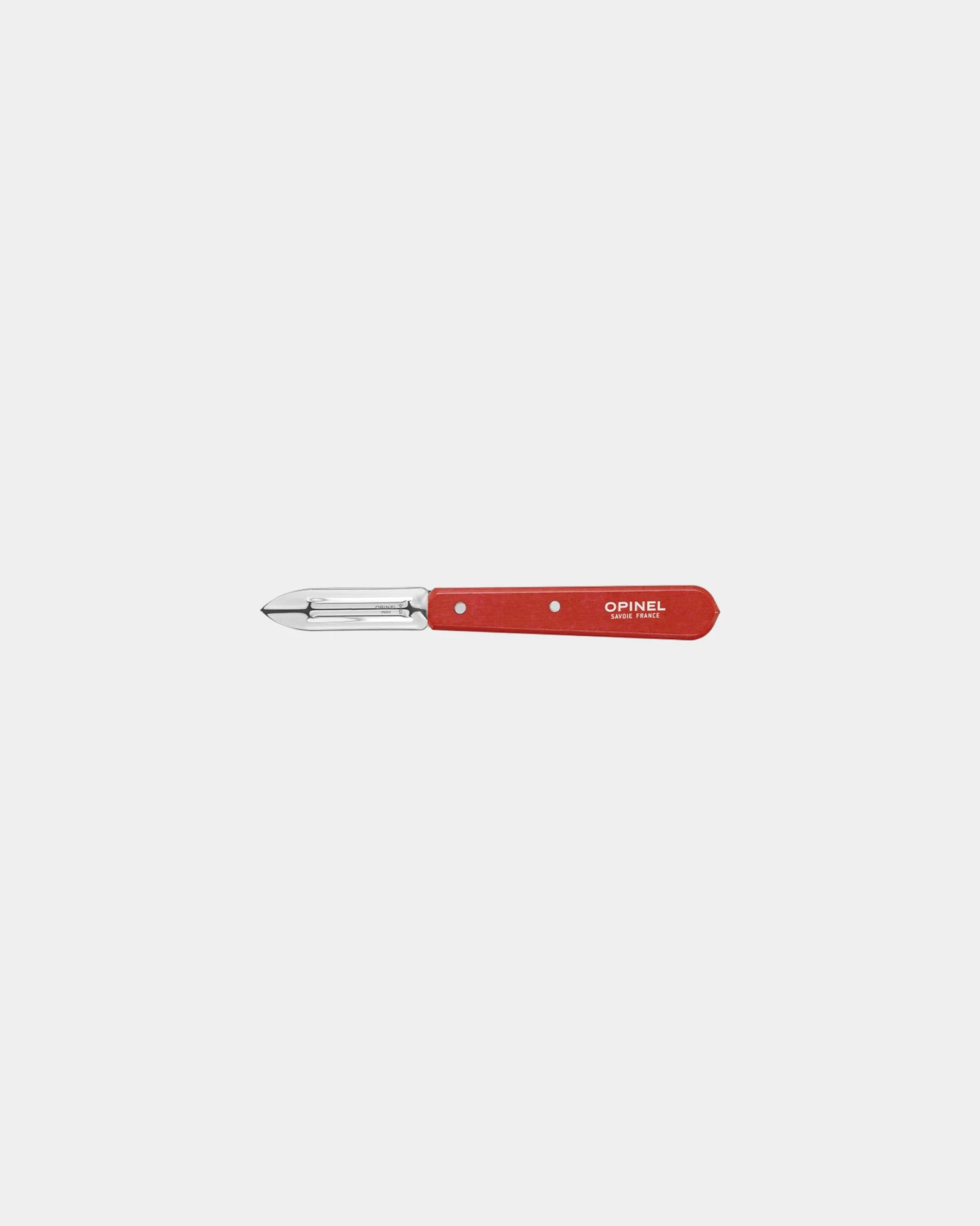 Custom eco-friendly stainless steel peeler Opinel N°115 - Red