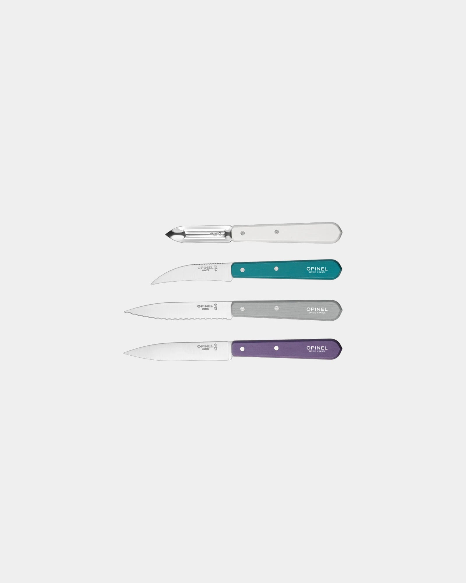 Custom eco-friendly knife set Opinel Art Deco - 1