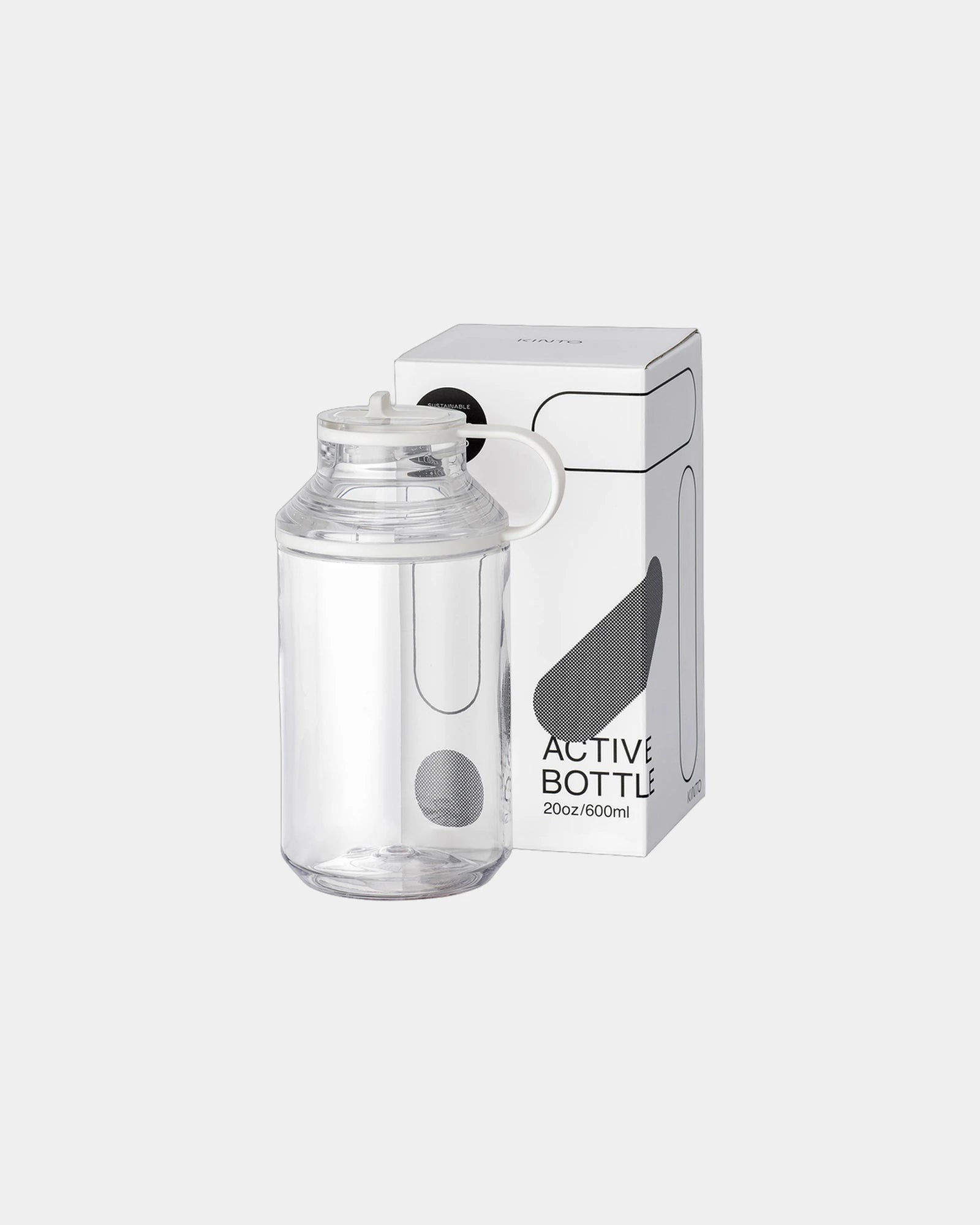 Custom recycled 600ml drinkware Kinto Active Bottle - 3