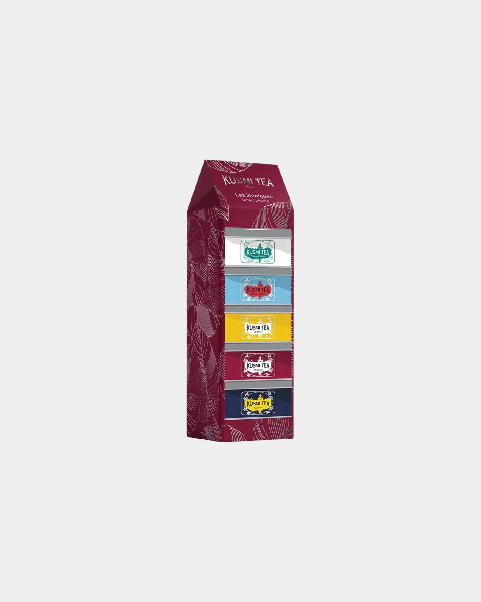 Custom organic Kusmi Tea metal box assortment 100g - Unspecified