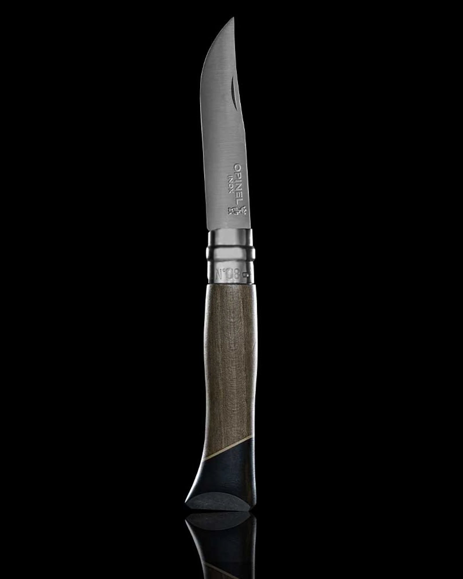 Custom stainless steel knife Opinel N°08 Atelier - 3