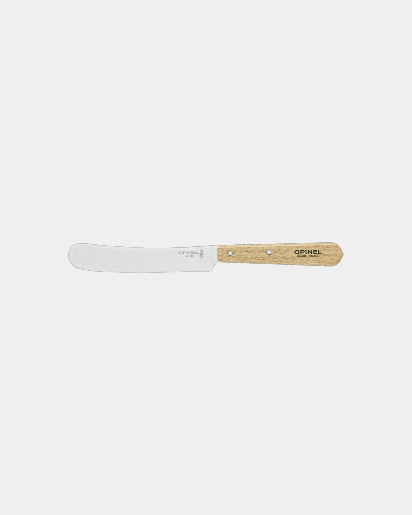 Couteau Petit-déjeuner Hêtre acier inoxydable Opinel à personnaliser - Beige