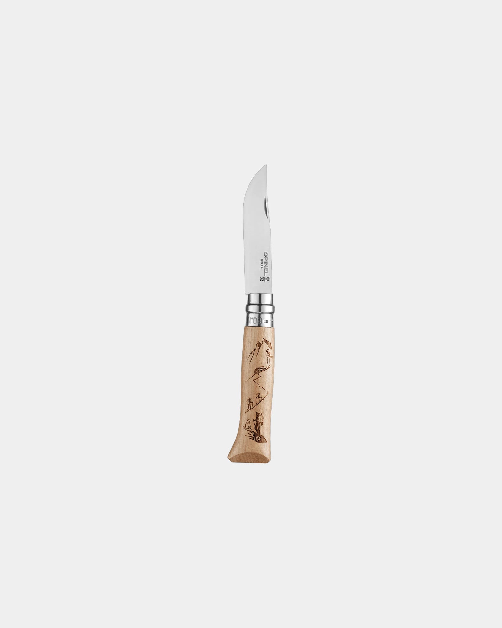 Custom eco-friendly Opinel N°08 Gravure Rando knife - 1