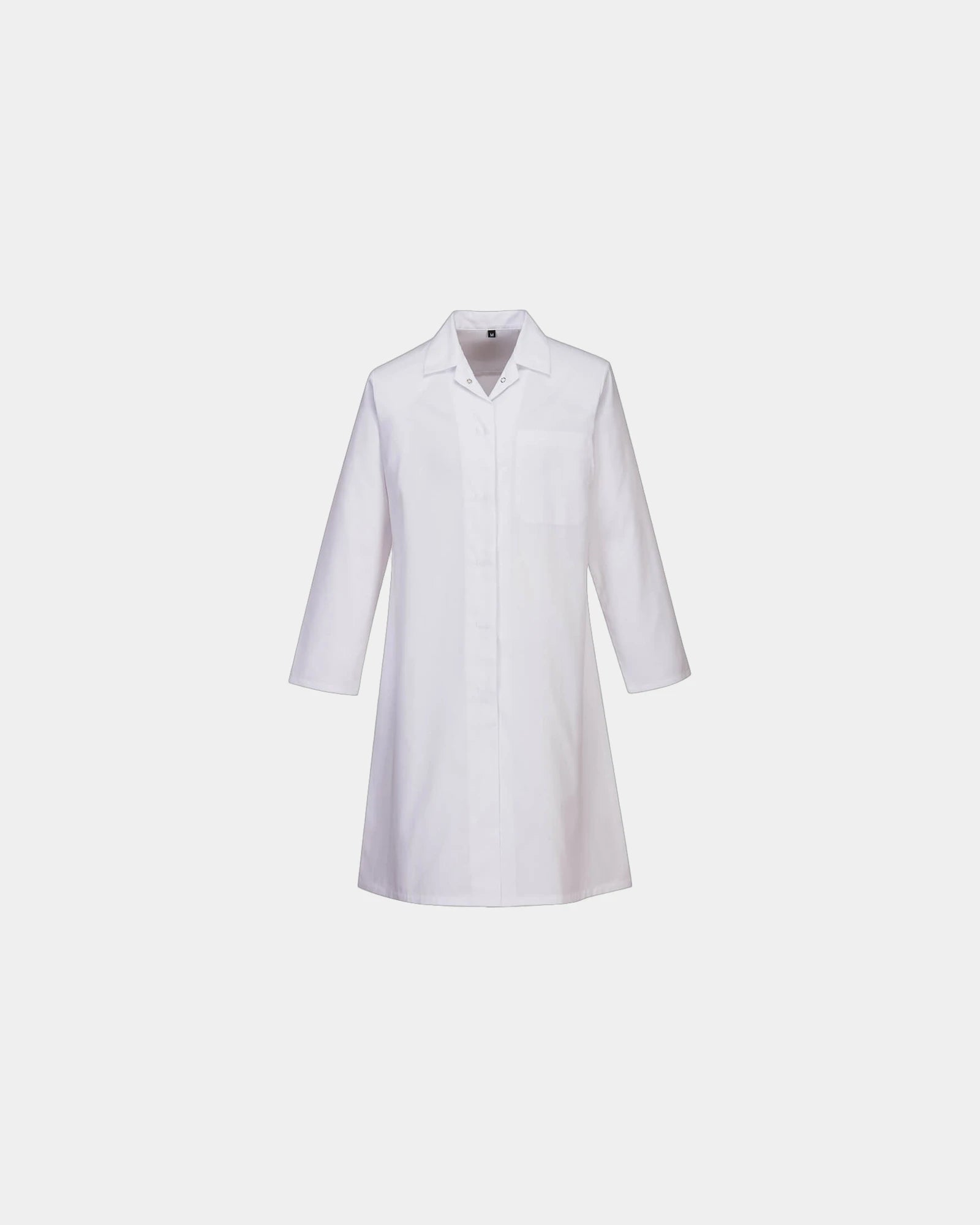 Custom women's blouse for food industry - White