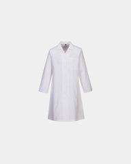 Custom women's blouse for food industry - White