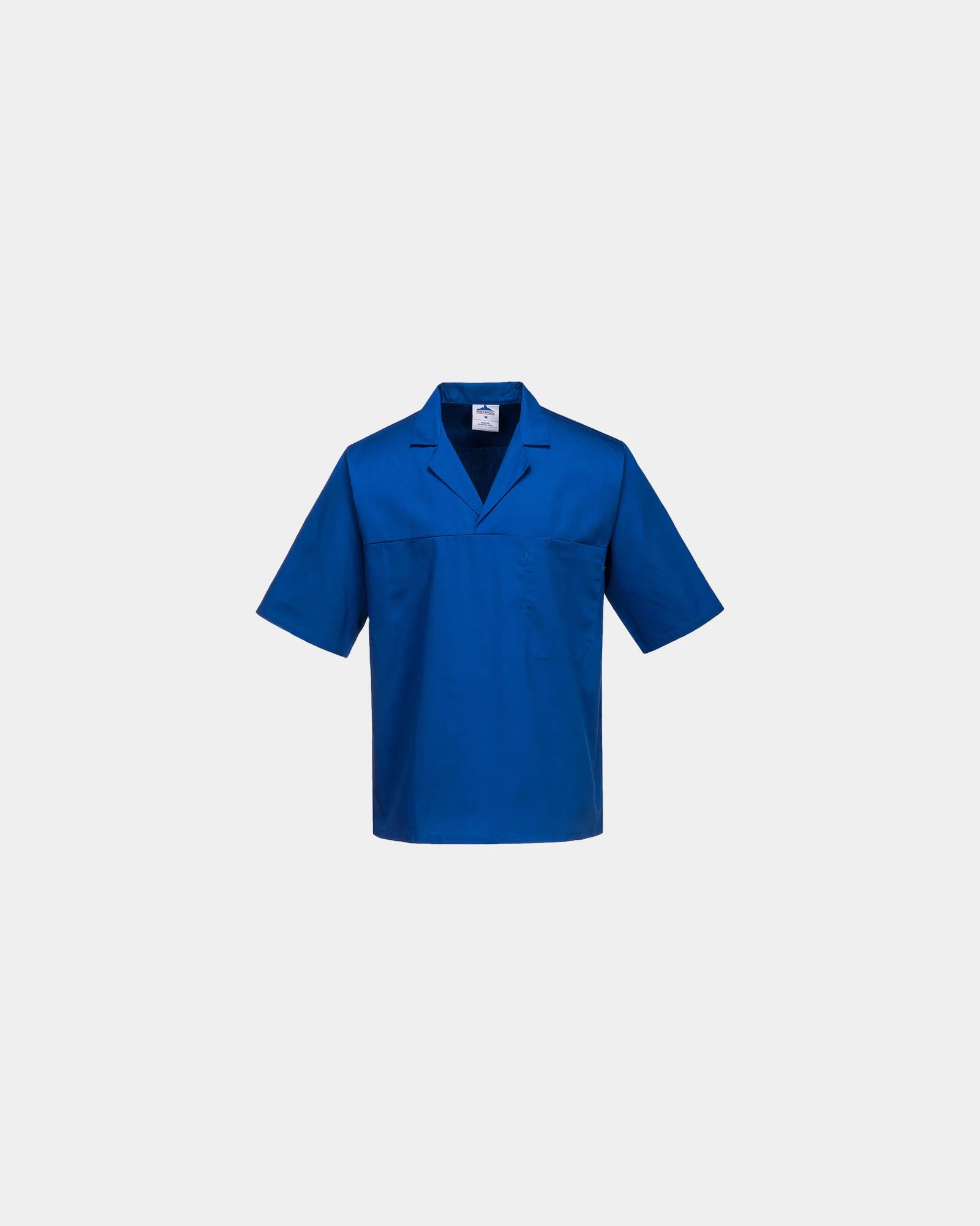 Custom short sleeve tunic for food industry - Dark Blue