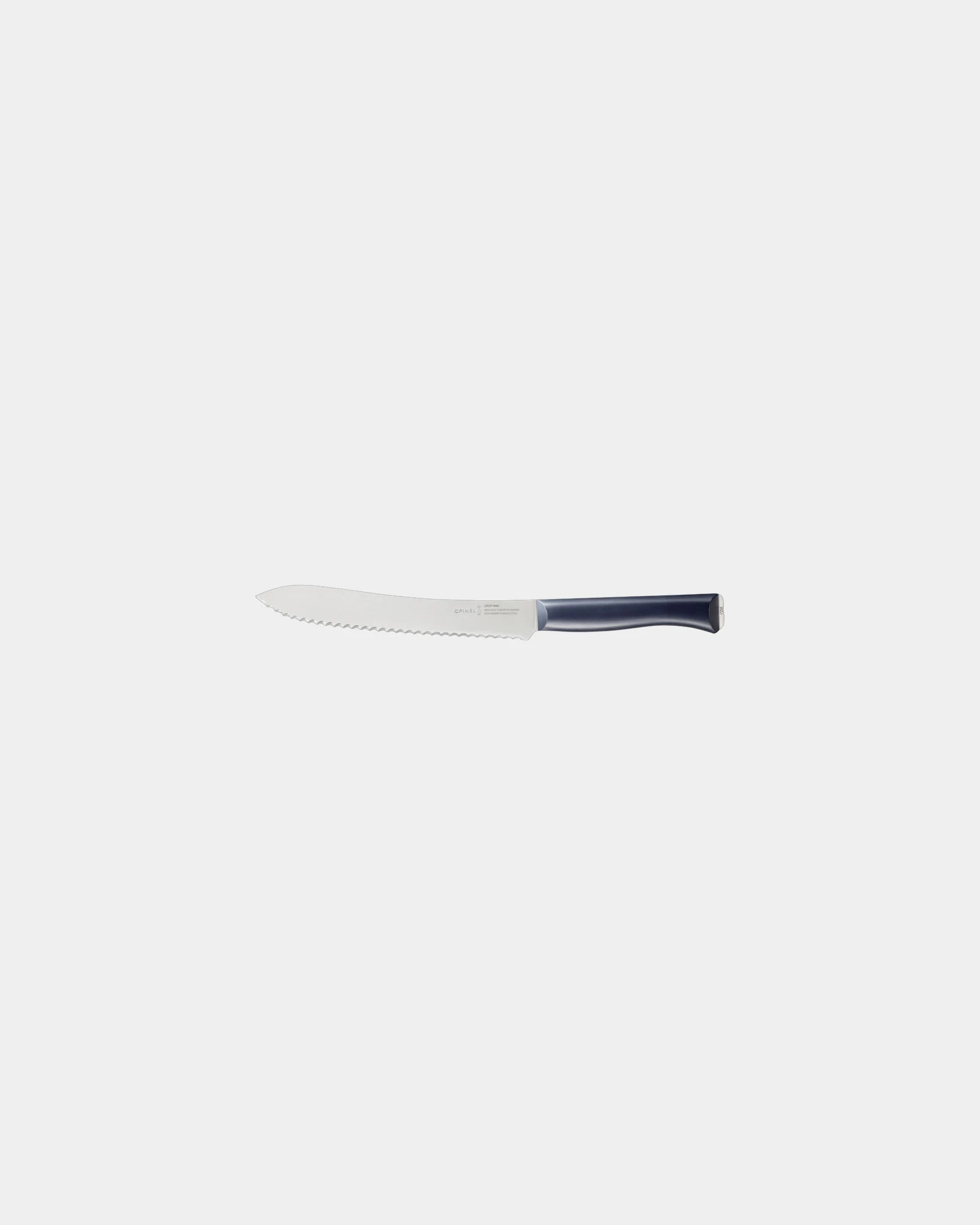 Custom stainless steel Opinel N°216 bread knife - Navy
