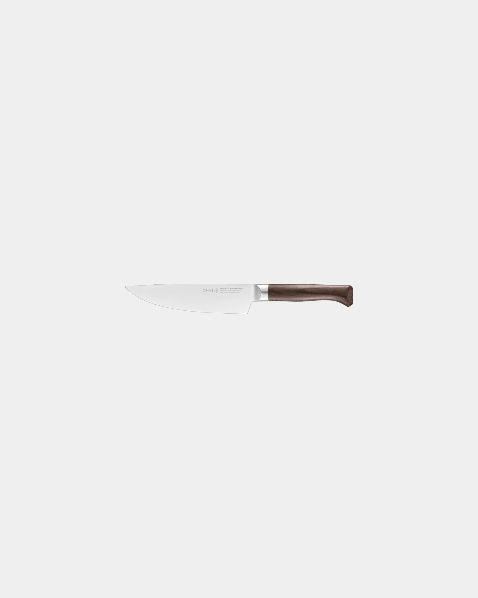 Custom stainless steel chef knife Opinel Petit Chef - Brown