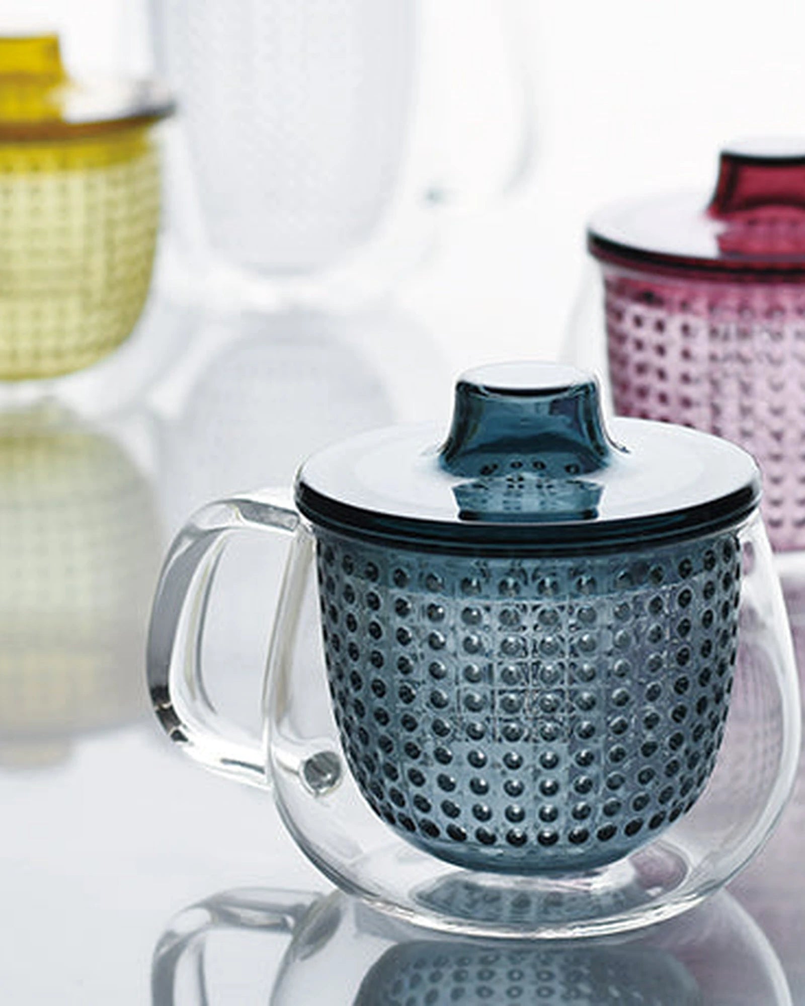 Custom heat-resistant glass mug Kinto UNIMUG - 1