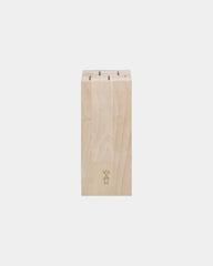 Custom beechwood knife block Opinel - Beige