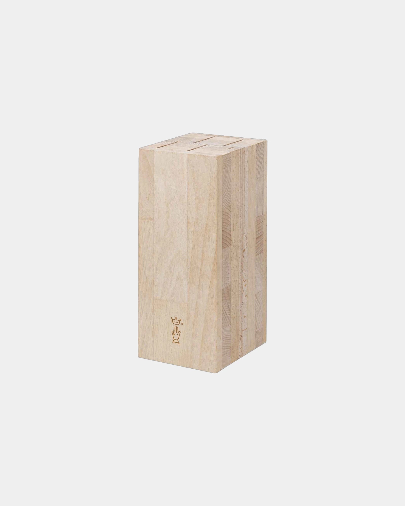 Custom beechwood knife block Opinel - 2