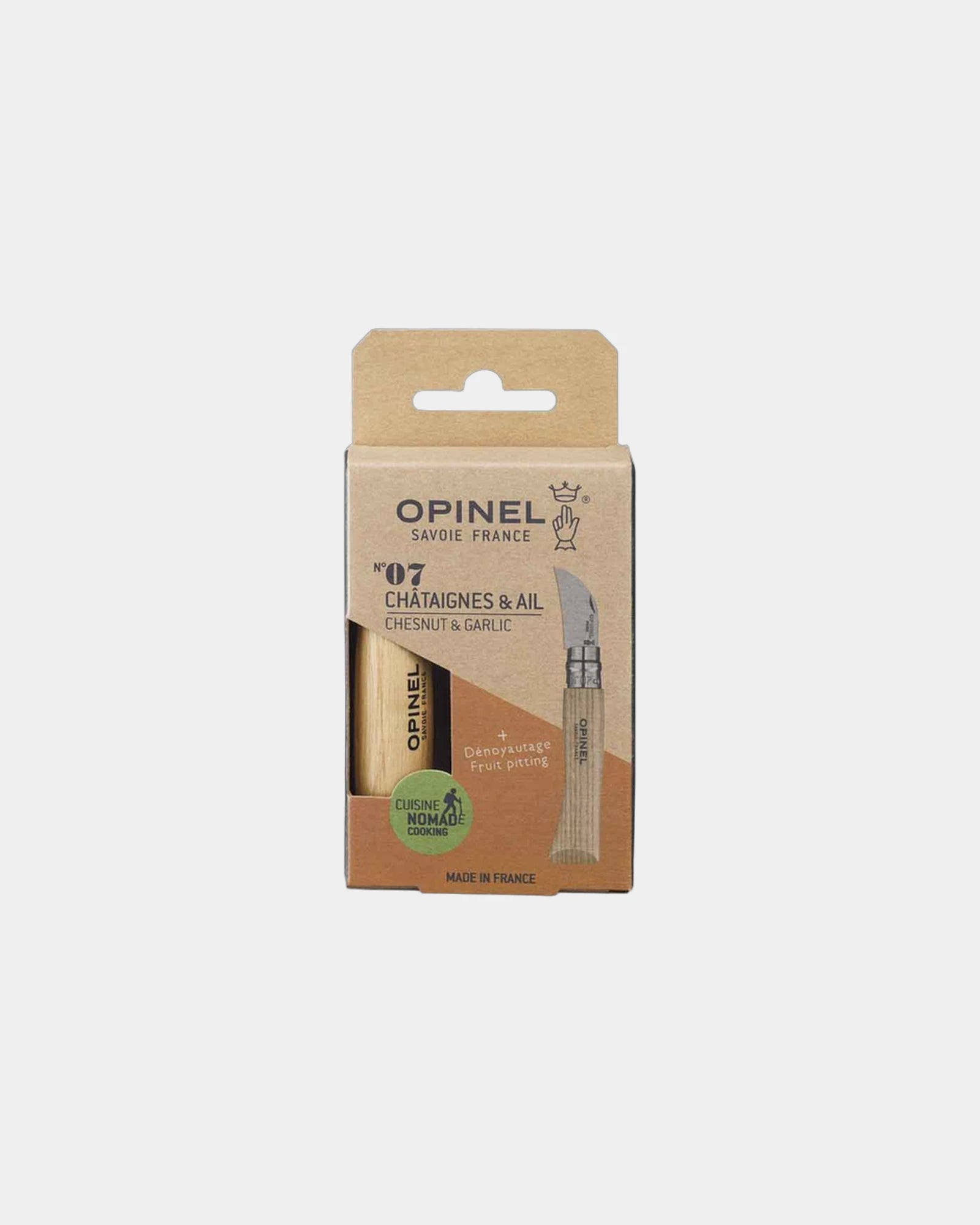 Custom stainless steel knife Opinel N°07 - 2