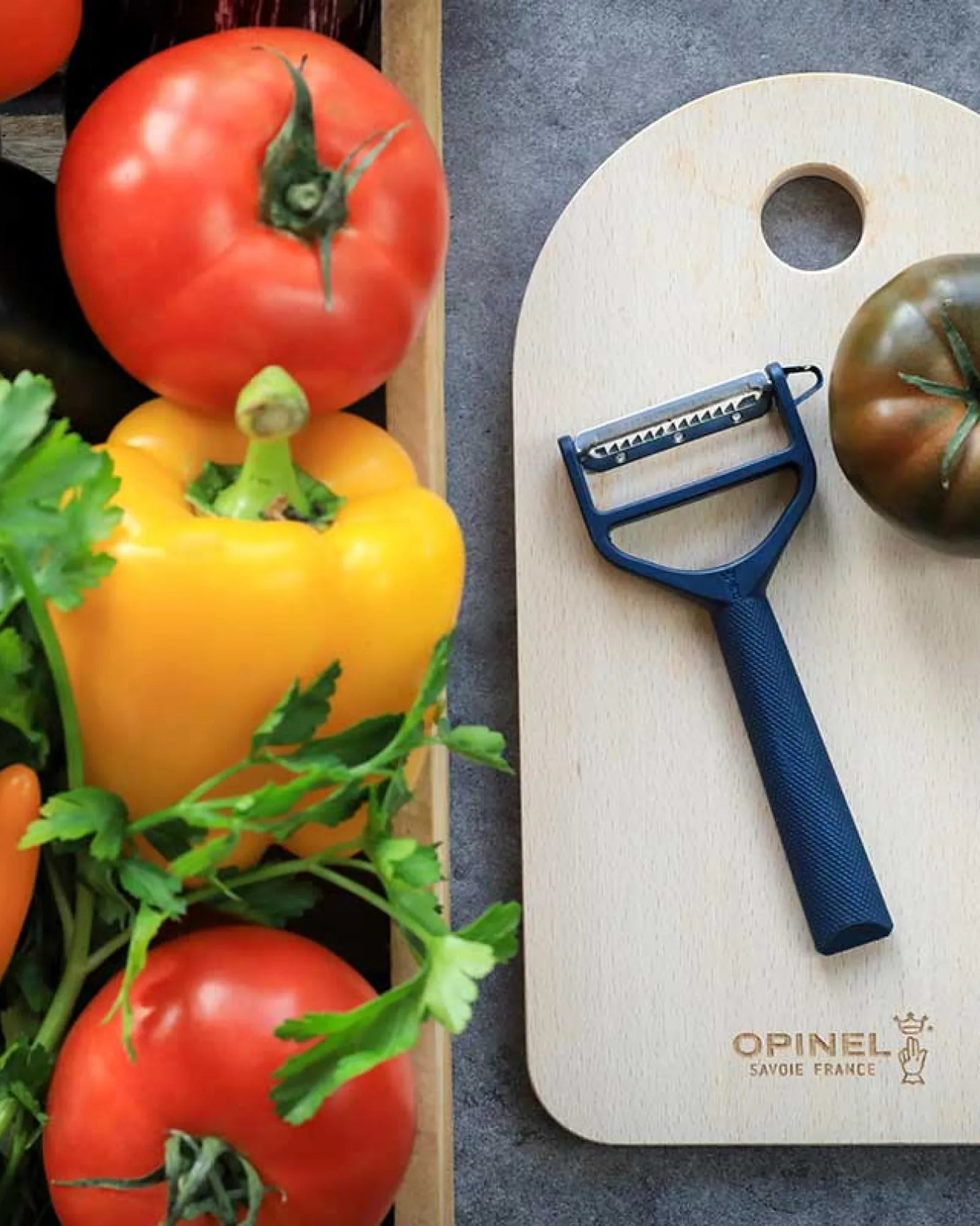Custom stainless steel vegetable peeler Opinel T-Duo - 6