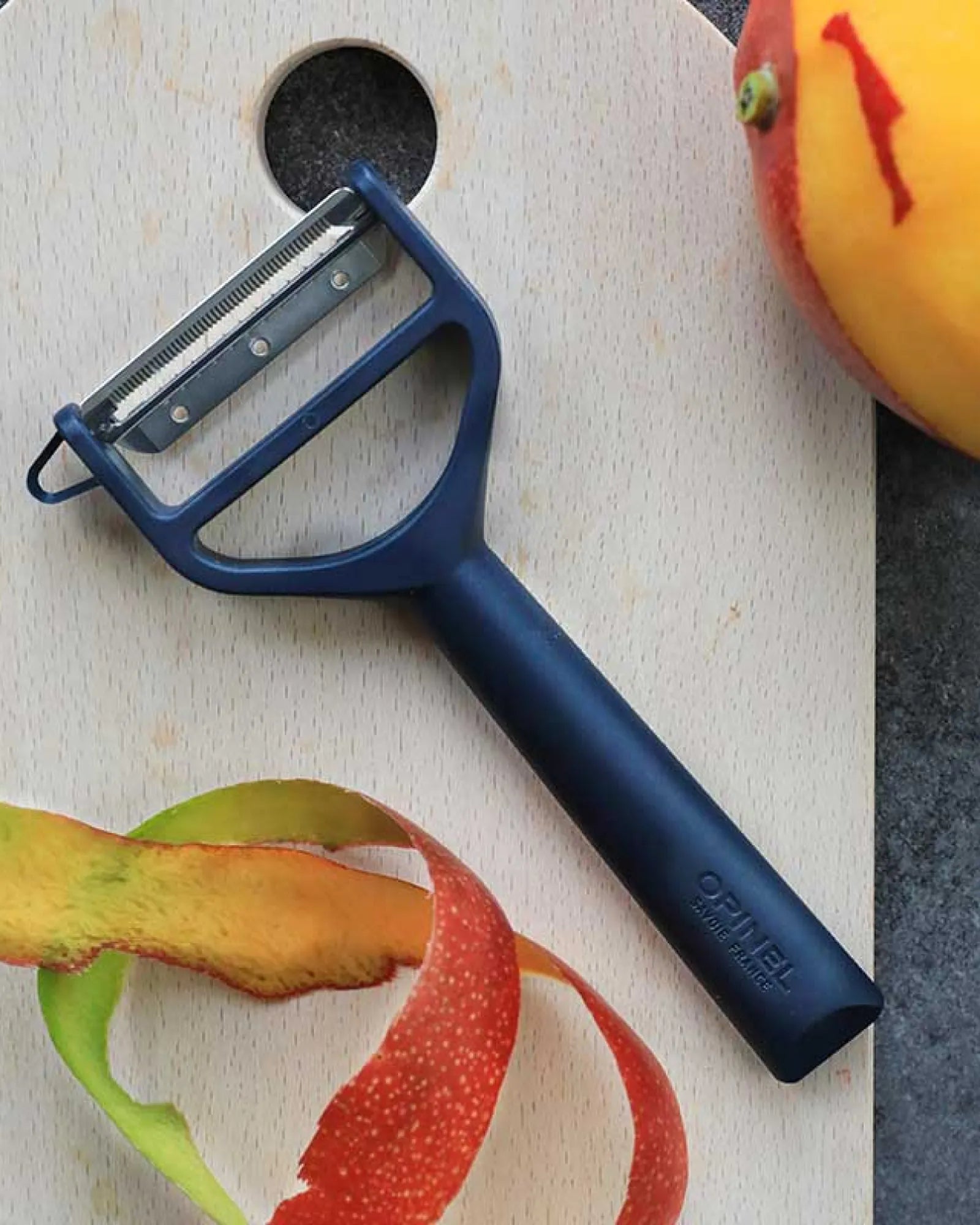 Custom stainless steel vegetable peeler Opinel T-Duo - 3