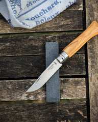 Custom natural stone knife sharpener Opinel - 5
