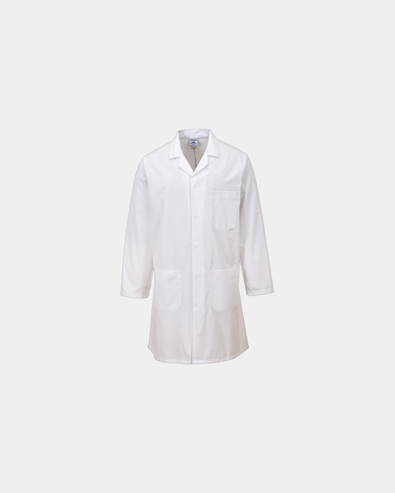 Custom high-quality polyester cotton blouse - White