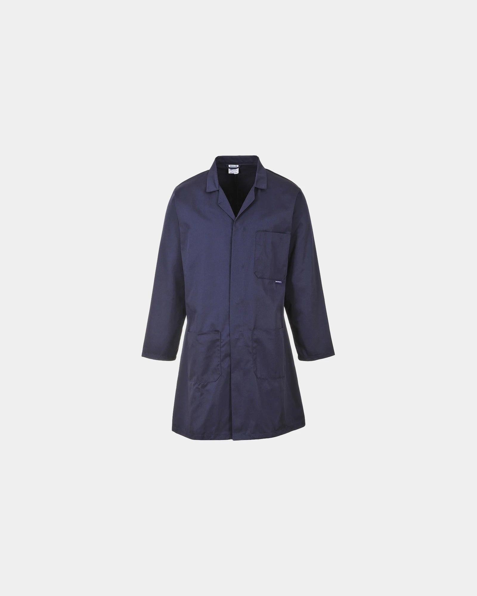 Custom high-quality polyester cotton blouse - Navy