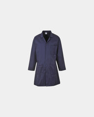 Custom high-quality polyester cotton blouse - Navy