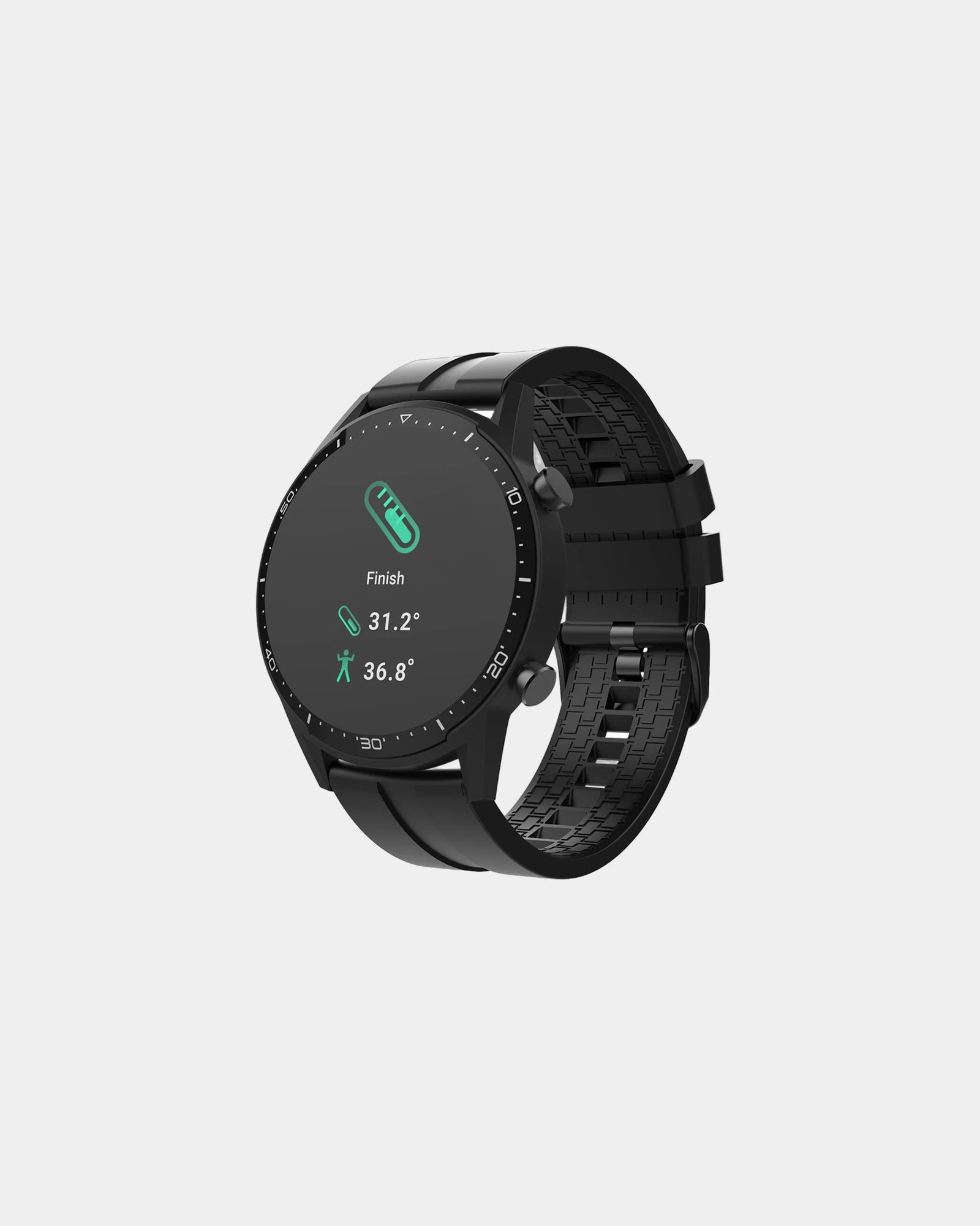 Promotional smartwatch with thermometer Prixton SWB26T - Black