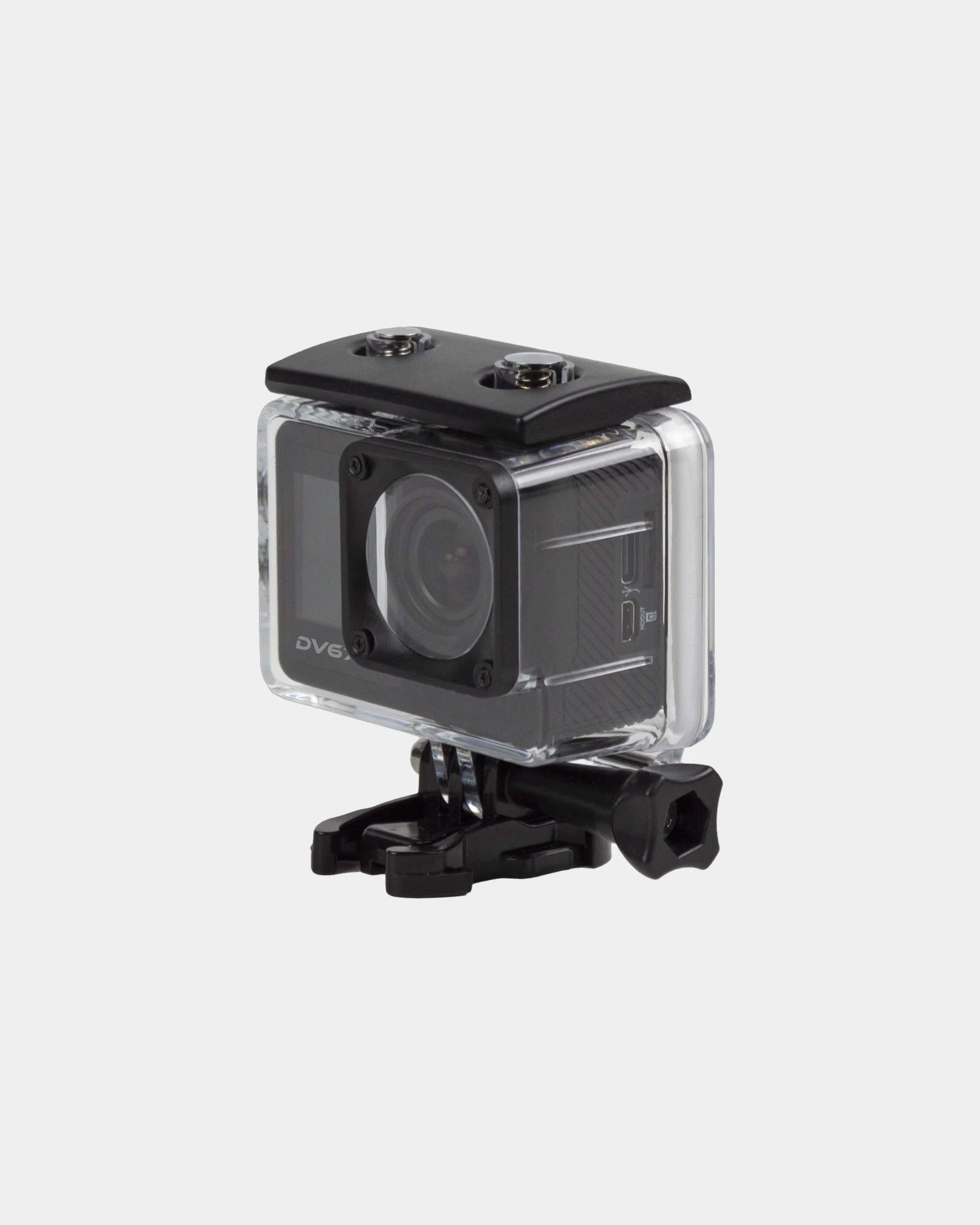 Promotional 4K action camera with dual screen - Black