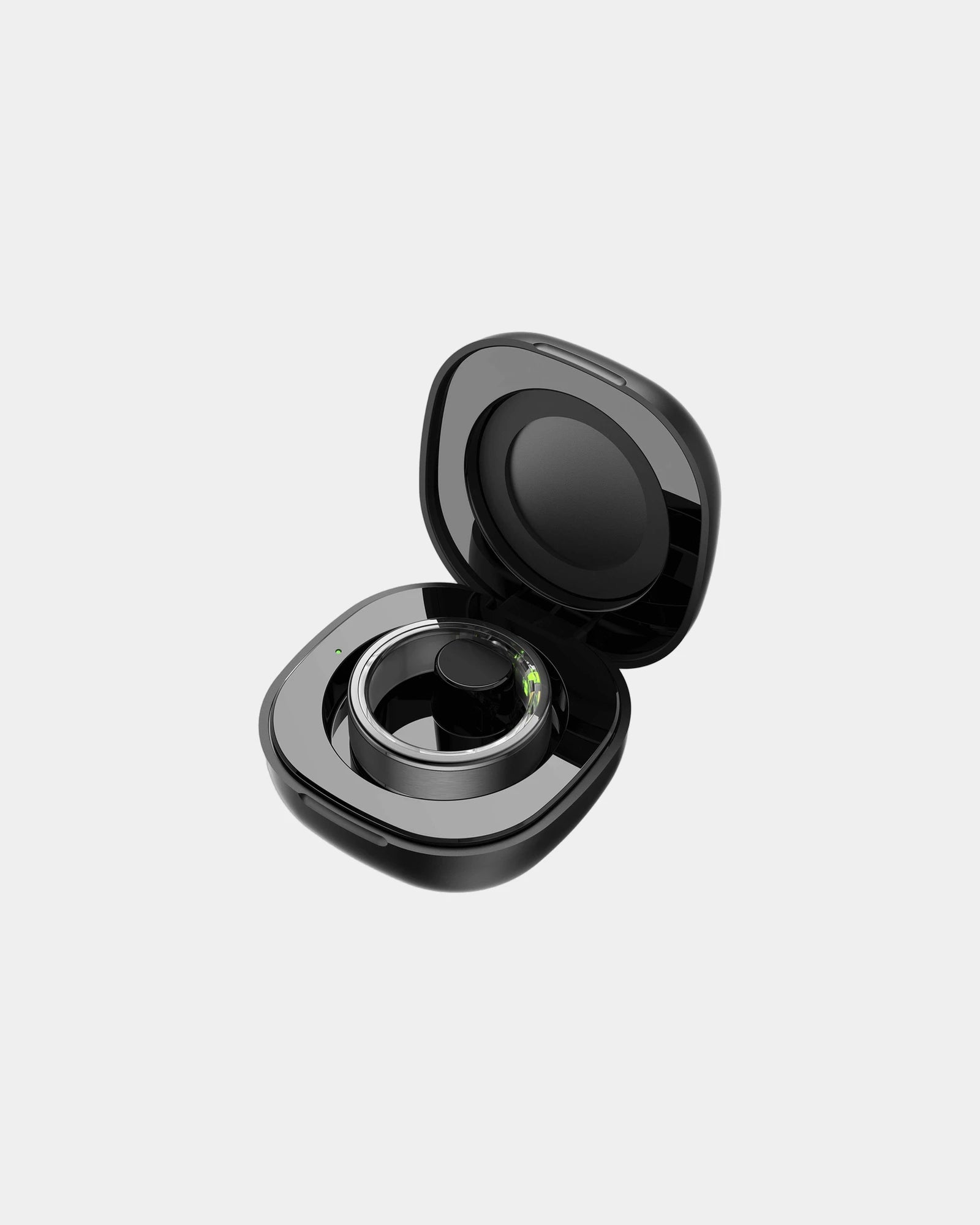 Custom eco-friendly fitness ring Prixton Orbyt - Black
