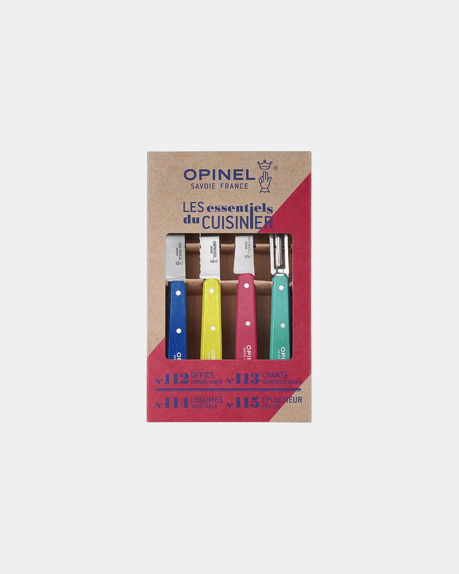 Custom knife set Opinel Les Essentiels Pop80 - Blue