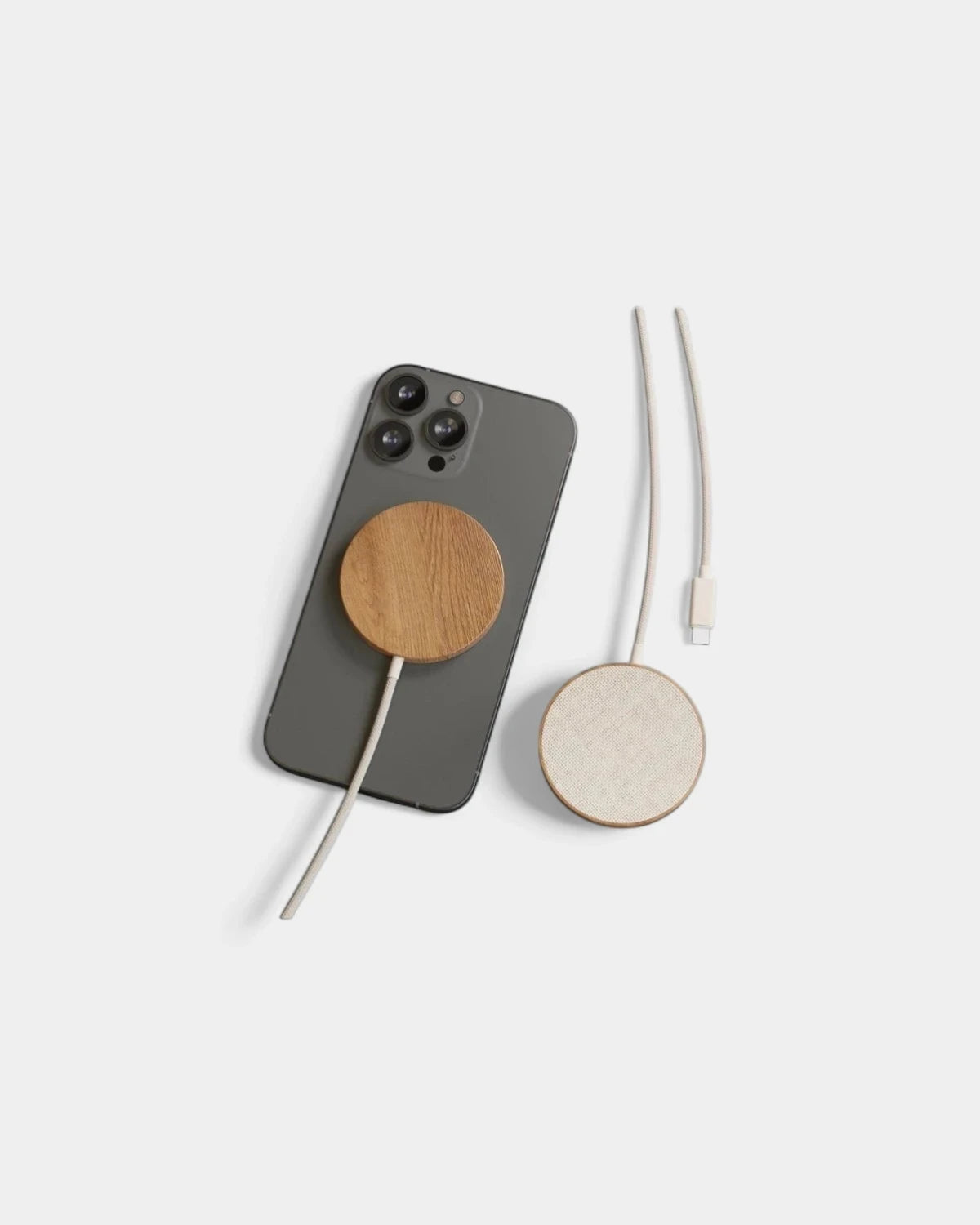 Customizable wooden Magsafe induction charger - 2